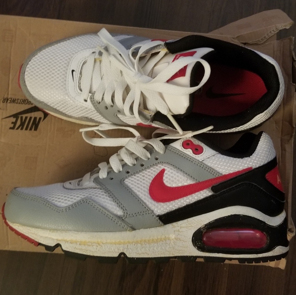 Nike Kids Air Max Navigate Sneakers | White Gray